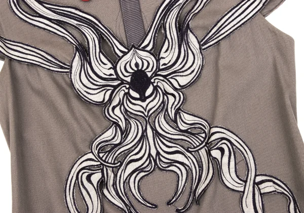 VIVIENNETAM Ethnic Patch Sleeveless Tunic K-163408_008