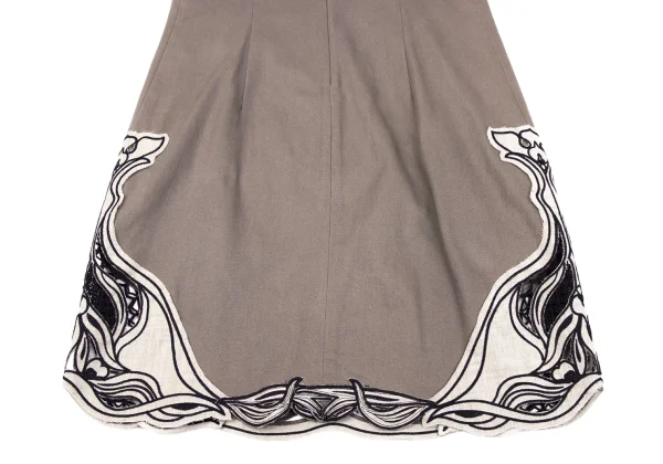 VIVIENNETAM Ethnic Patch Sleeveless Tunic K-163408_018