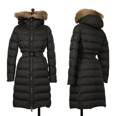 MONCLER FABREFOX Fur Down Coat