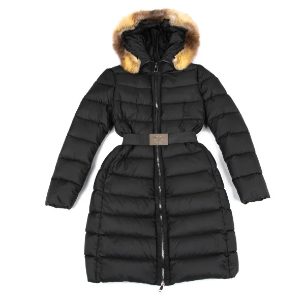 MONCLER FABREFOX Fur Down Coat K-163412_002