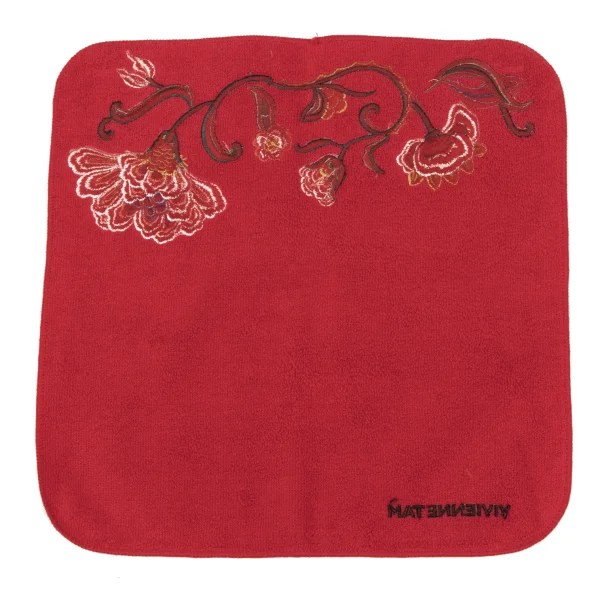 VIVIENNETAM Floral Embroidery Handkerchief K-163414_006