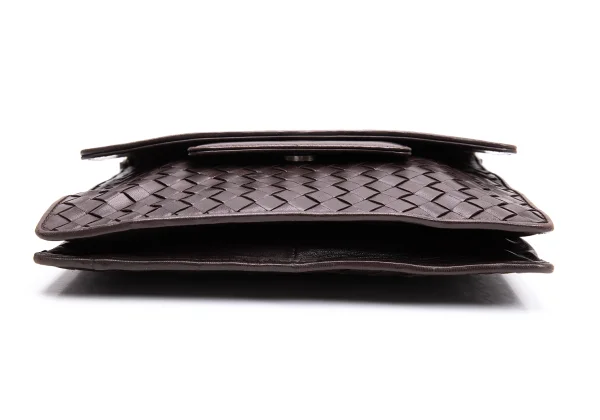 BOTTEGA VENETA Intrecciato Leather Chain Shoulder Bag K-163415_006