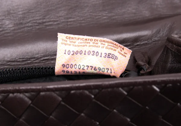 BOTTEGA VENETA Intrecciato Leather Chain Shoulder Bag K-163415_013