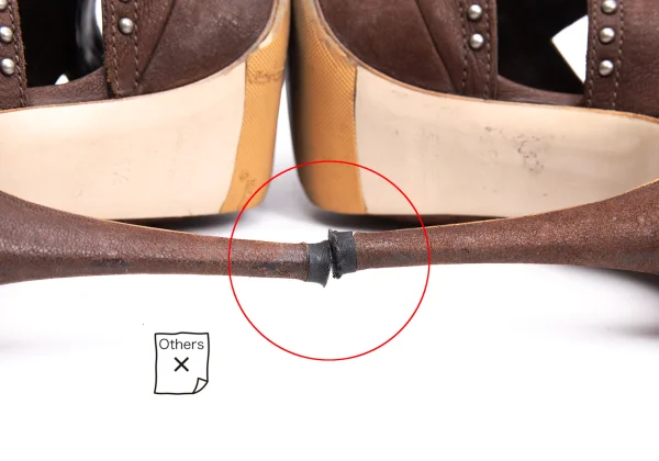 MIU MIU Studs Suede Heel Sandal K-163416_012