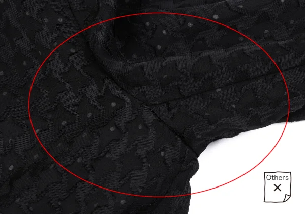 COMME des GARCONS Dot Lining Houndstooth Jacquard Jacket K-163418_004