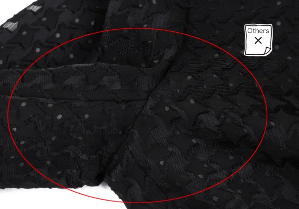 COMME des GARCONS Dot Lining Houndstooth Jacquard Jacket K-163418_005