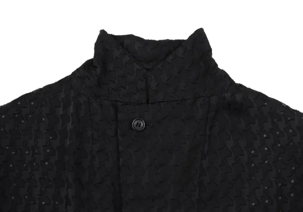COMME des GARCONS Dot Lining Houndstooth Jacquard Jacket K-163418_008