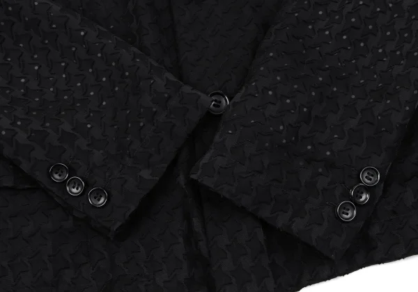 COMME des GARCONS Dot Lining Houndstooth Jacquard Jacket K-163418_011