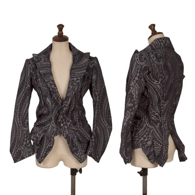 JUNYA WATANABE COMME des GARCONS Paisley Jacquard Denim Jacket