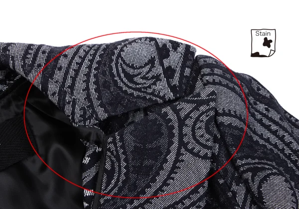 JUNYA WATANABE COMME des GARCONS Paisley Jacquard Denim Jacket K-163421_005