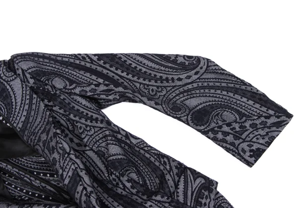 JUNYA WATANABE COMME des GARCONS Paisley Jacquard Denim Jacket K-163421_006