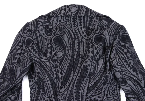 JUNYA WATANABE COMME des GARCONS Paisley Jacquard Denim Jacket K-163421_015