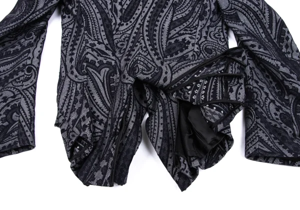 JUNYA WATANABE COMME des GARCONS Paisley Jacquard Denim Jacket K-163421_016