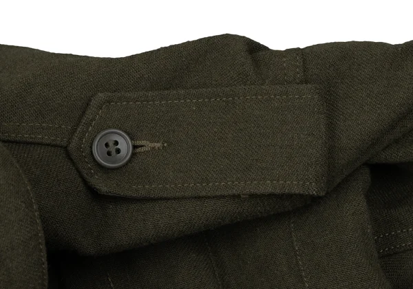 JUNYA WATANABE COMME des GARCONS Faux Fur Hood Detachable Mods Coat K-163422_011