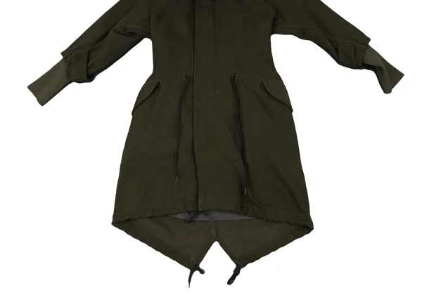 JUNYA WATANABE COMME des GARCONS Faux Fur Hood Detachable Mods Coat K-163422_013