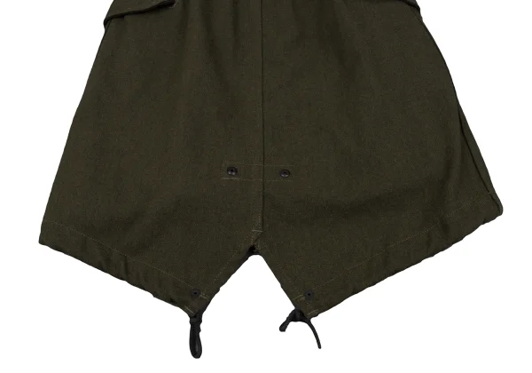 JUNYA WATANABE COMME des GARCONS Faux Fur Hood Detachable Mods Coat K-163422_016