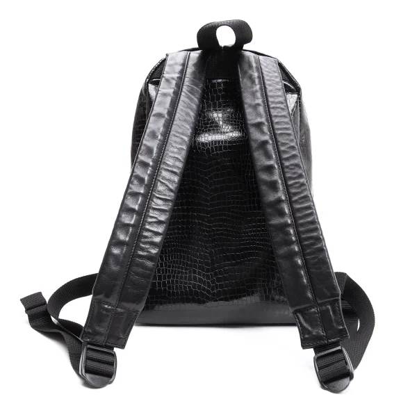 COMME des GARCONS Synthetic Leather Emboss Backpack K-163423_004