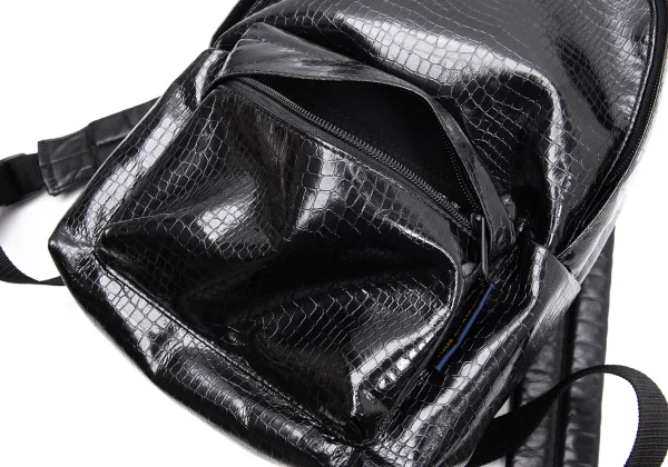 COMME des GARCONS Synthetic Leather Emboss Backpack K-163423_006