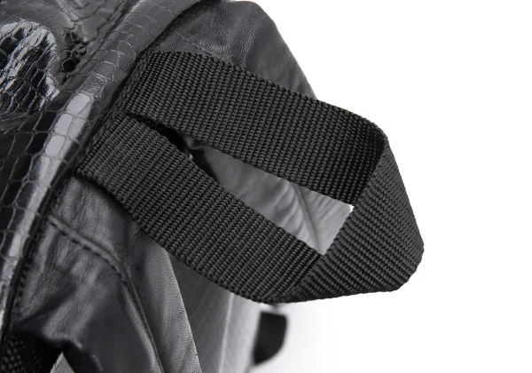 COMME des GARCONS Synthetic Leather Emboss Backpack K-163423_007