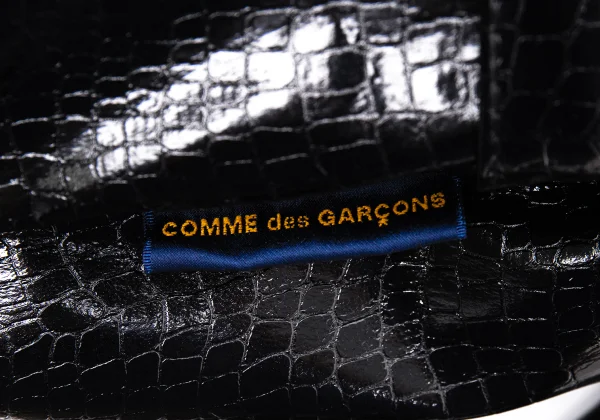 COMME des GARCONS Synthetic Leather Emboss Backpack K-163423_011