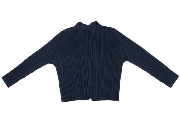 PLEATS PLEASE Pleats Collarless Jacket K-163424_002