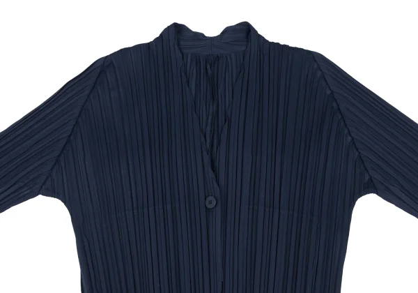 PLEATS PLEASE Pleats Collarless Jacket K-163424_003