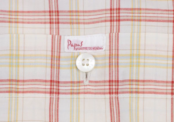 Papas Cotton Check Shirt K-163428_006