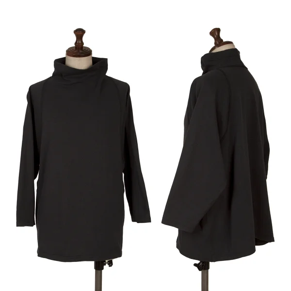 JURGEN LEHL Cotton High Neck T Shirt Charcoal M K-163432_001