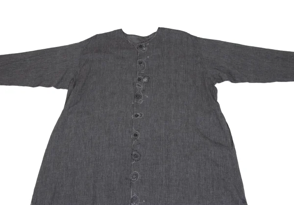 JURGEN LEHL Cotton Embroidered Shirt Dress K-163435_003