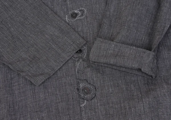 JURGEN LEHL Cotton Embroidered Shirt Dress K-163435_008