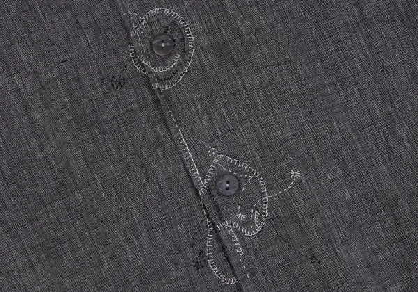 JURGEN LEHL Cotton Embroidered Shirt Dress K-163435_010