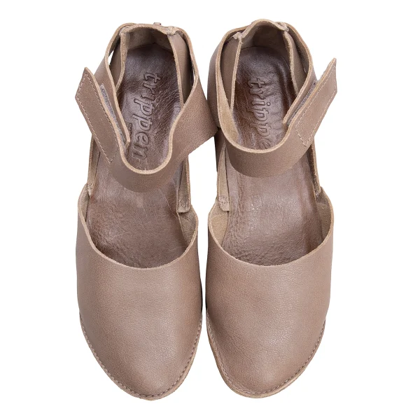 trippen Edel Strap Leather Heel Shoes K-163437_002