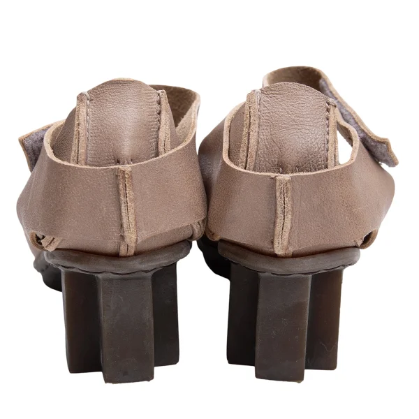 trippen Edel Strap Leather Heel Shoes K-163437_010