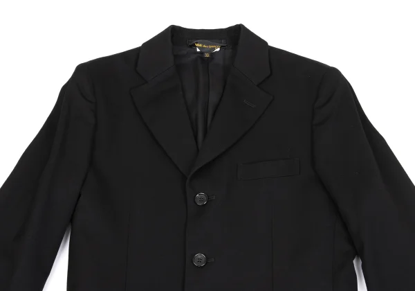 COMME des GARCONS Wool Hem Belted Long Jacket K-163438_003