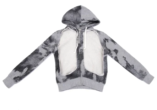 COMME des GARCONS Cutting Zip Hoodie K-163440_002
