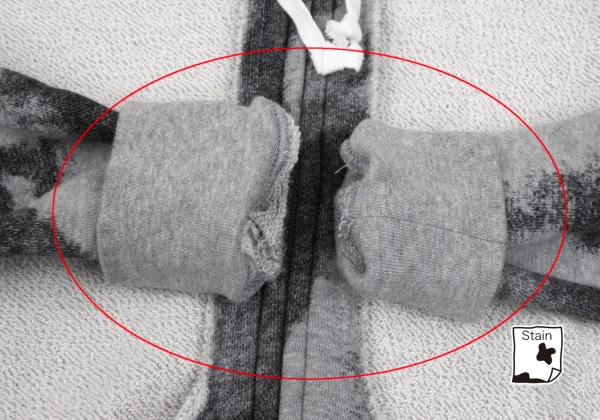 COMME des GARCONS Cutting Zip Hoodie K-163440_009