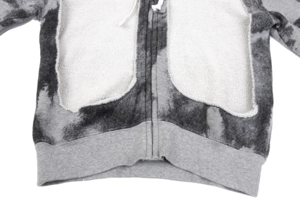 COMME des GARCONS Cutting Zip Hoodie K-163440_010