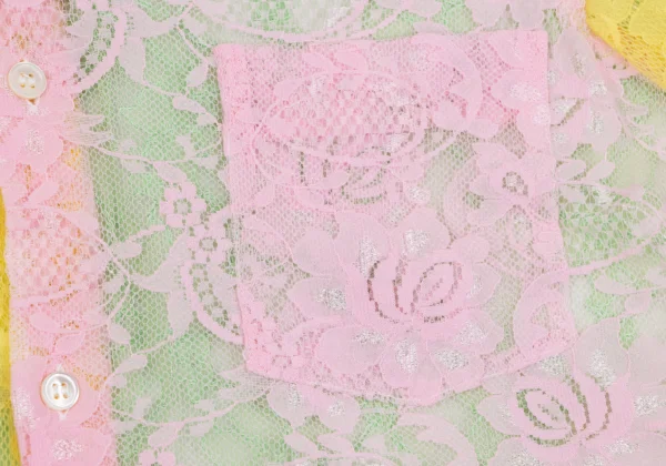 COMME des GARCONS Floral Lace Crazy Pattern Shirt K-163445_005
