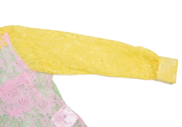 COMME des GARCONS Floral Lace Crazy Pattern Shirt K-163445_008