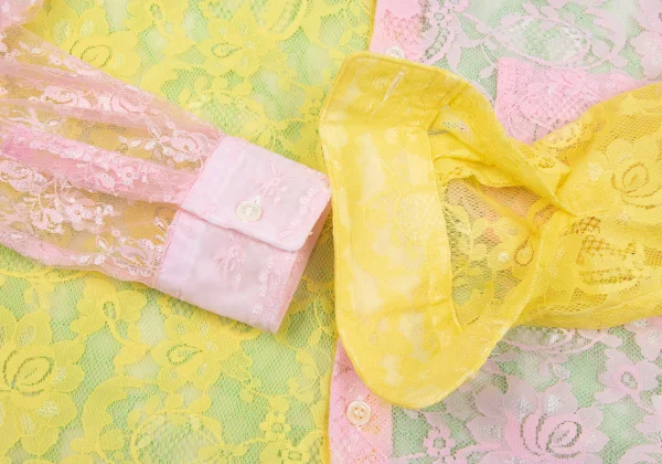 COMME des GARCONS Floral Lace Crazy Pattern Shirt K-163445_009