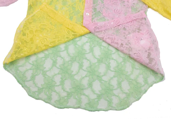 COMME des GARCONS Floral Lace Crazy Pattern Shirt K-163445_011