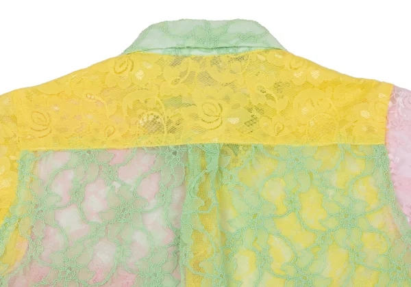COMME des GARCONS Floral Lace Crazy Pattern Shirt K-163445_013