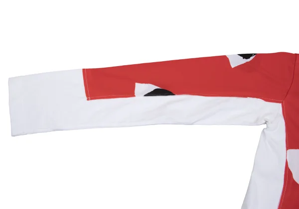 COMME des GARCONS Eye Print Switching Top K-163447_005