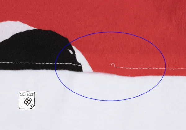 COMME des GARCONS Eye Print Switching Top K-163447_009