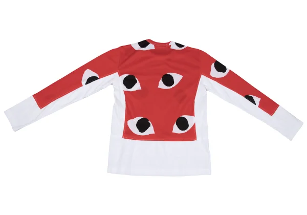COMME des GARCONS Eye Print Switching Top K-163447_011