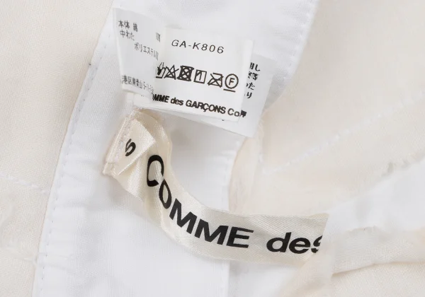 COMME des GARCONS Checked Paste Collar K-163449_010