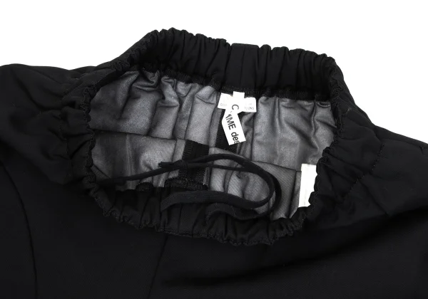 COMME des GARCONS Side Flare Switching Padded Dropped Crotch Pants K-163452_004