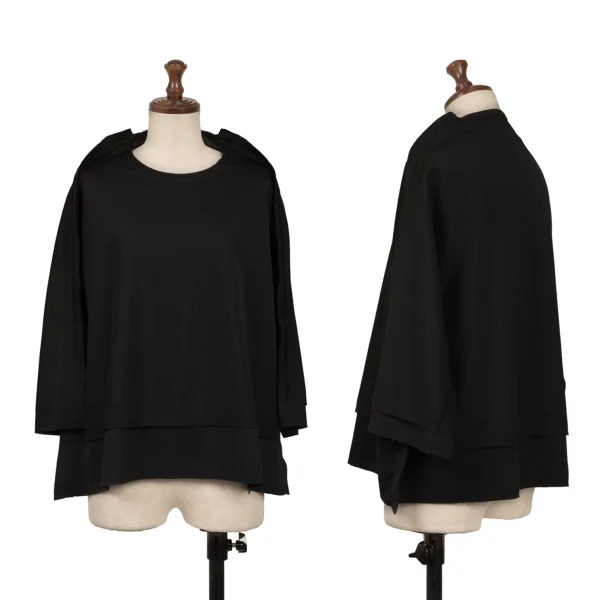 COMME des GARCONS Pasted 2D Top Black XS K-163455_001