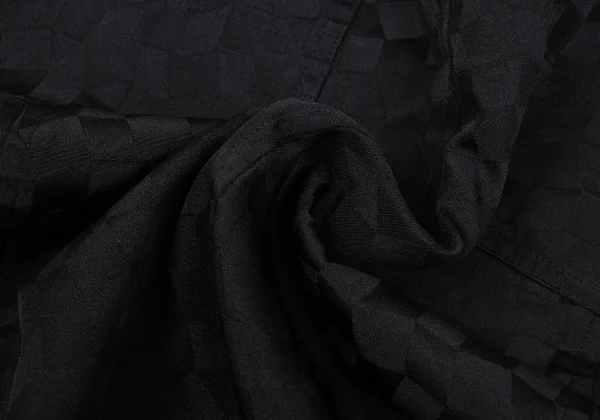 COMME des GARCONS Block Check Weave Dropped Crotch Pants K-163456_012