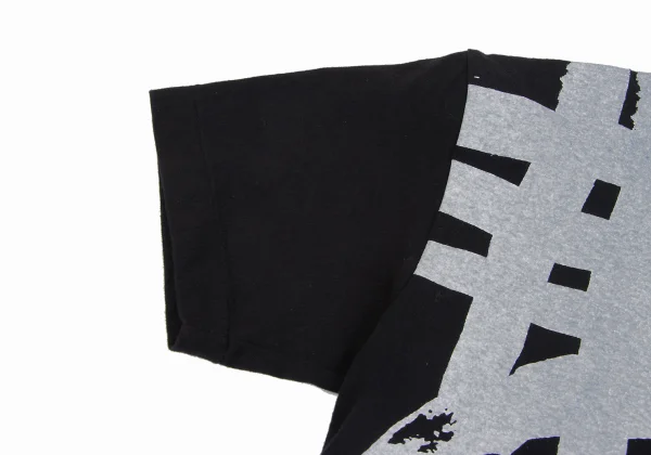 BLACK COMME des GARCONS Hole Print T-shirt K-163461_004